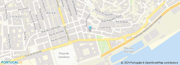 Mapa de Confeitaria Rainha Dona Amélia