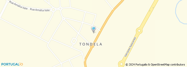 Mapa de Conservatória do Registo Civil de Tondela