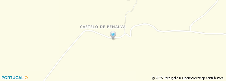 Mapa de Conservatoria do Registo Civil e Predial de Penalva do Castelo