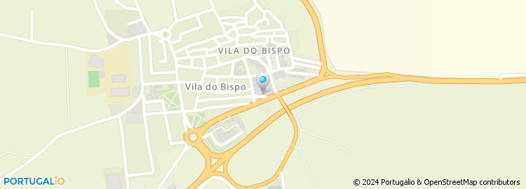 Mapa de Conservatoria do Registo Civil / Predial / Comercial / Cartório Notarial de Vila do Bispo