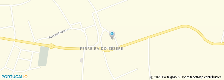 Mapa de Conservatória do Registo Civil, Predial, Comercial e Cartório Notarial de Ferreira do Zézere