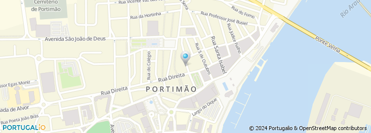 Mapa de Conservatório de Música de Portimão Joly Braga Santos