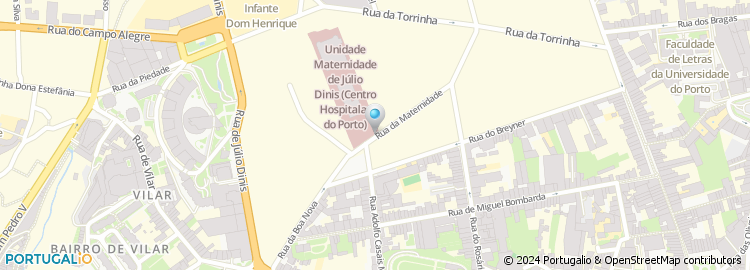 Mapa de Conservatório de Musica do Porto