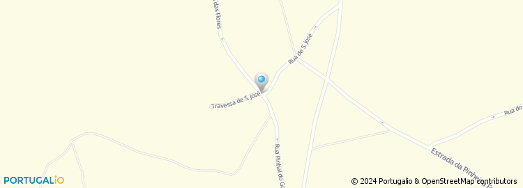 Mapa de Rua Pinhal Godinho