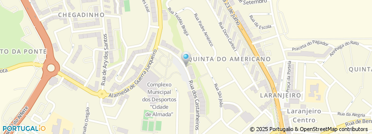 Mapa de Constrocavi - Soc. de Empreendimentos, Lda