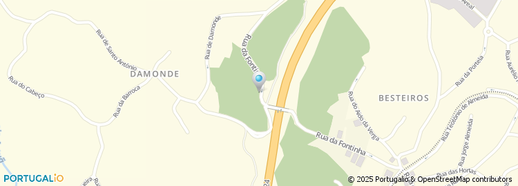 Mapa de Construções Matos & Pinho, Limitada