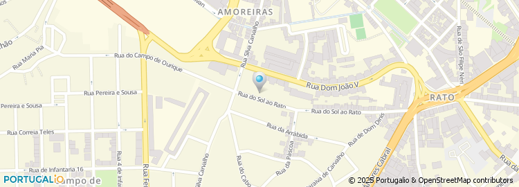 Mapa de Consulfood, Lda