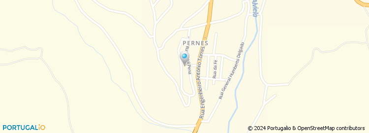 Mapa de Consultório Veterinario de Pernes, Lda