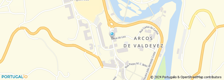 Mapa de Coop. Agricola de Arcos de Valdevez e Ponte da Barca, C.R.L