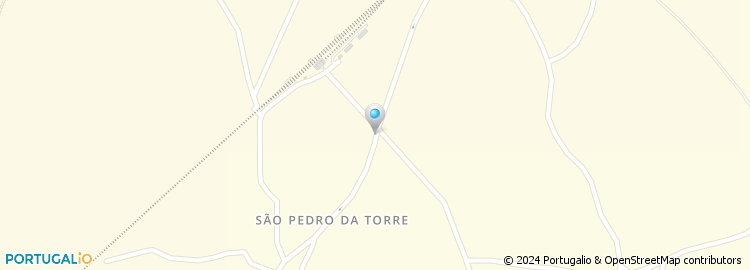 Mapa de Coop. Artesanal de Revestimento Volantes de São Pedro Torre, C.R.L