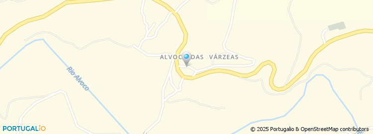 Mapa de Coop. dos Agricultores de Alvoco das Varzeas C.R.L