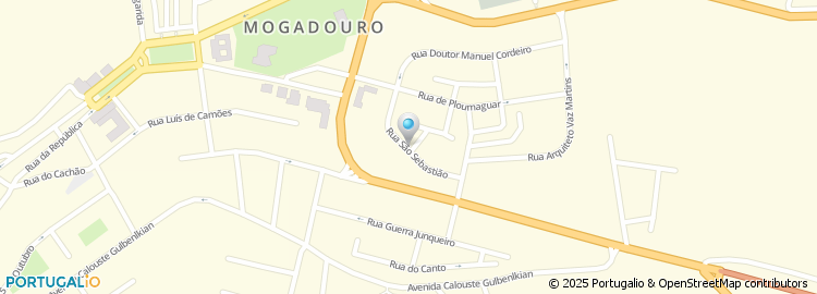 Mapa de Cooperativa Leiteira do Planalto Mirandês Crl