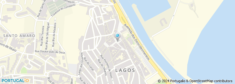 Mapa de Cooptalgos - Coop. Automóveis Aluguer Boa Esperança Lagos,C.R.L
