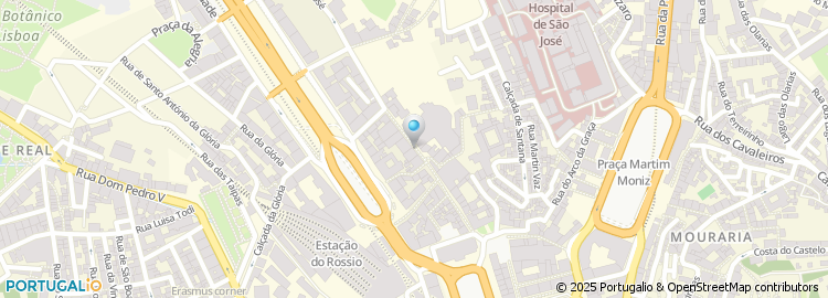 Mapa de Corkgrind Ltd - Sucursal Em Portugal