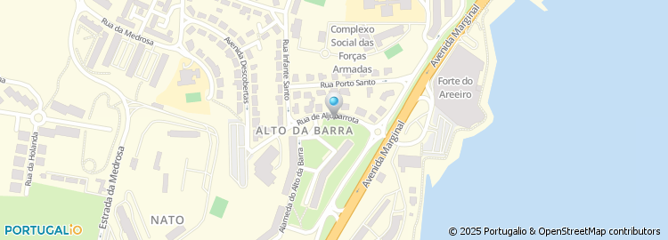 Mapa de Coro Santo Amaro de Oeiras