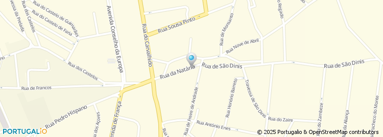 Mapa de Correia Cabeleireiros