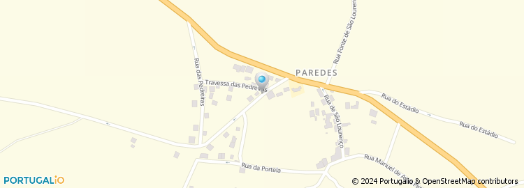Mapa de Correia & Teixeira, Lda