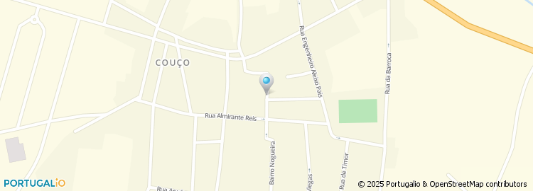 Mapa de Rua do Beco