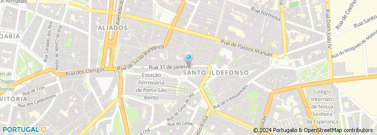 Mapa de Costa Braga & Filhos, Lda