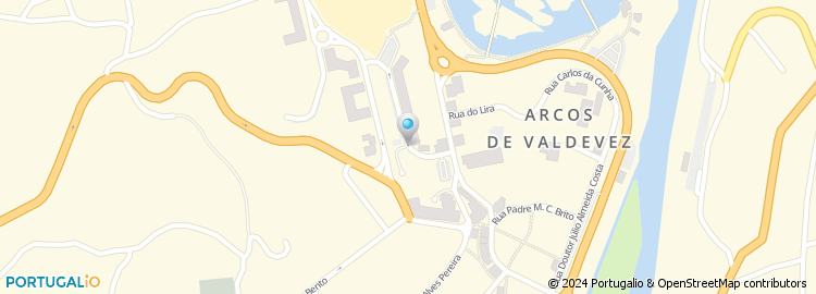 Mapa de Costa do Vez - Unidade de Hotelaria, Lda