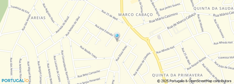 Mapa de Costa, Jacinto & Oliveira - Construções, Lda