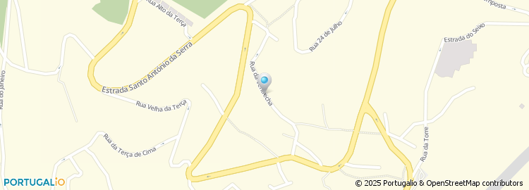 Mapa de Costa Lixa, Lda