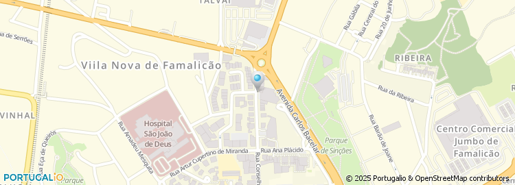 Mapa de Costa, Lopes & Carneiro, Lda