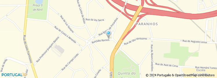Mapa de Costa & Manta Oliveira, Lda