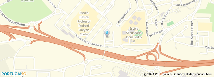 Mapa de Costa Pereira & Santos - Empreitadas de Est. e Pinturas C.Civil, Lda