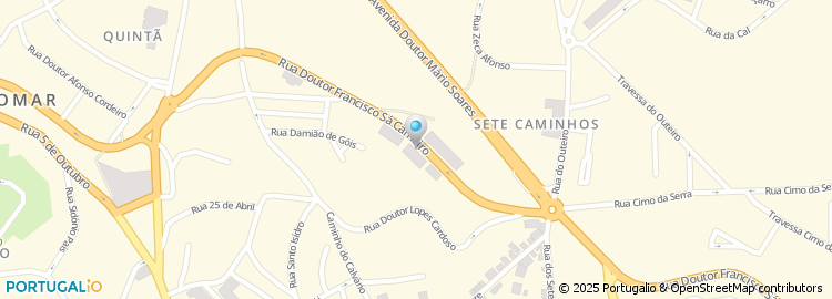 Mapa de Cotaiza - Centro de Comunicação, Unipessoal Lda