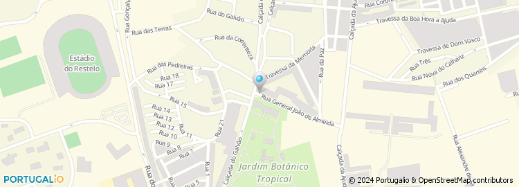 Mapa de Coutinho & Rodrigues - Actividades Hoteleiras, Lda
