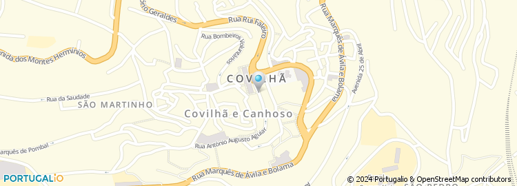 Mapa de Covilabo - Analises Clinicas, Lda
