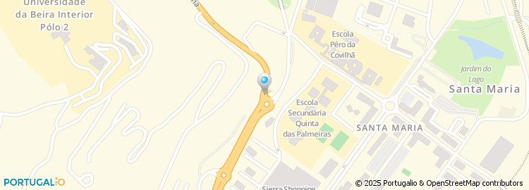 Mapa de Avenida da Universidade