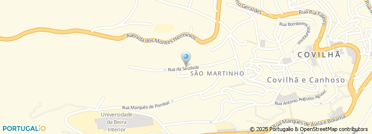 Mapa de Bairro da Saudade