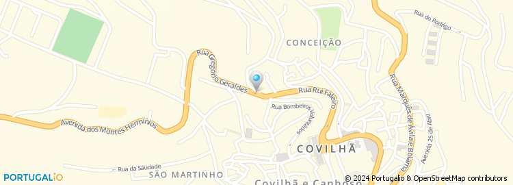 Mapa de Rua Comandante Sebastião Santos Julião