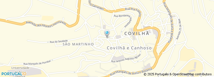 Mapa de Rua Alexandre Herculano