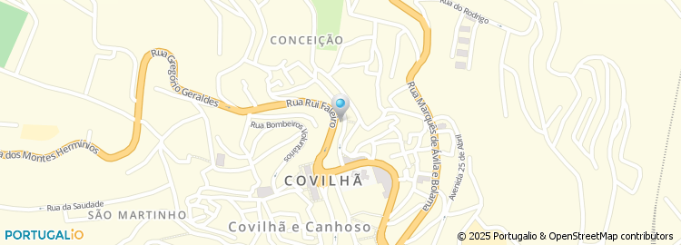 Mapa de Rua Comendador Campos Melo