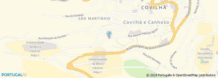 Mapa de Rua Conselheiro António Pedroso Santos