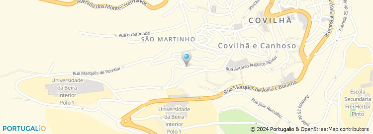 Mapa de Rua Conselheiro Santos Viegas