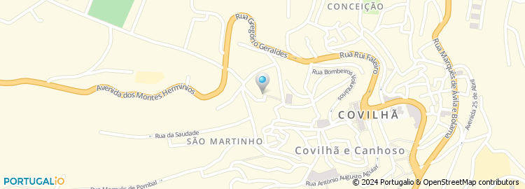 Mapa de Rua Doutor Júlio Maria Costa