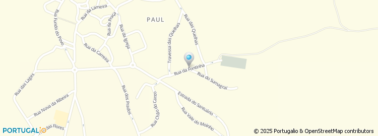Mapa de Rua da Fontinha