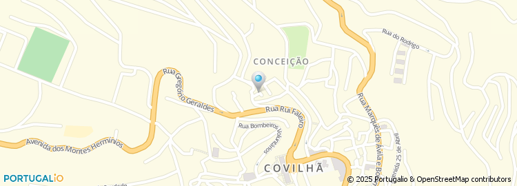 Mapa de Rua Padre Martinho