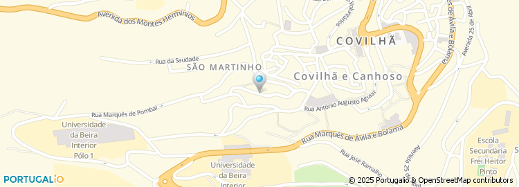 Mapa de Rua Pedro Alves