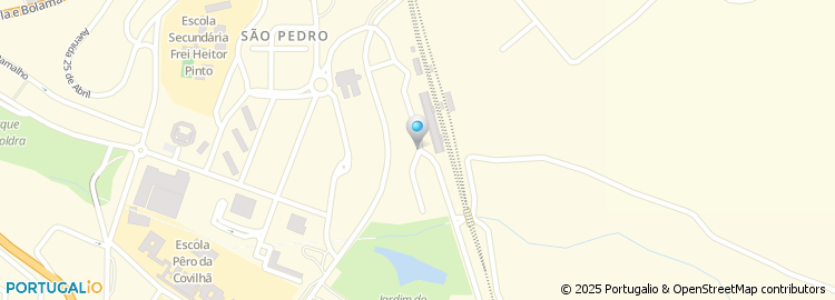 Mapa de Rua Professor António Esteves Lopes