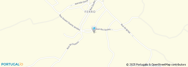 Mapa de Travessa da Fonte Nova