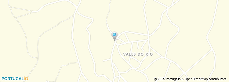 Mapa de Vales do Rio