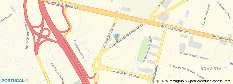 Mapa de Cporto Clinic, Lda