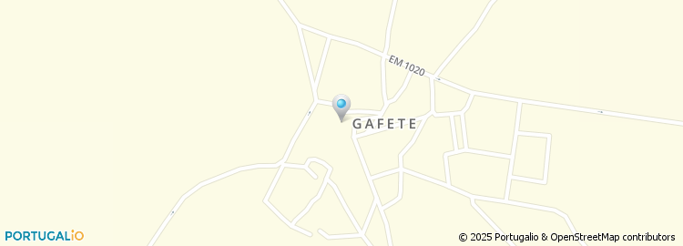 Mapa de Rua Barão de Gáfete