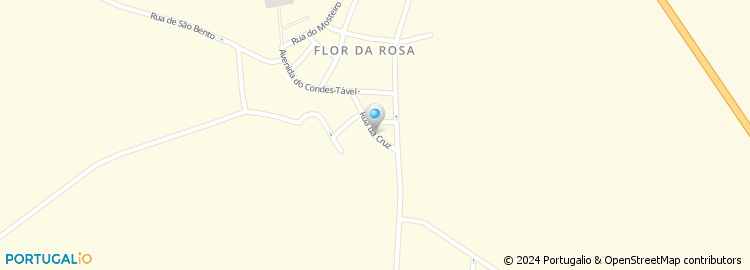 Mapa de Rua da Cruz