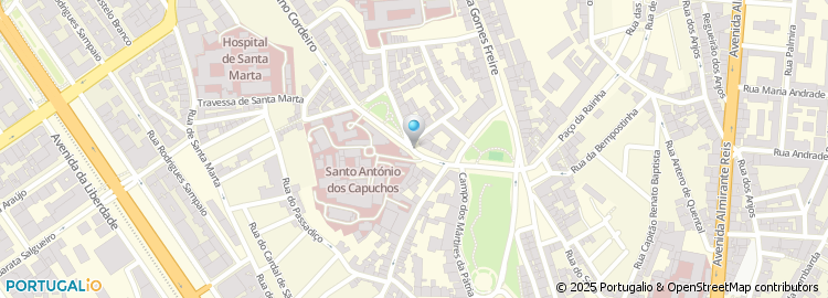 Mapa de Crefis - Centro Reabilitação Física, Lda